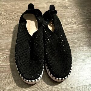 Ilse Jacobsen Women's Tulip Platform in Black - Size 7